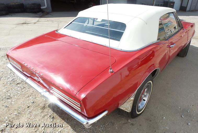 image for item DA0604 1967 Pontiac Firebird convertible