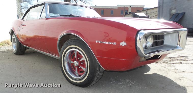 image for item DA0604 1967 Pontiac Firebird convertible