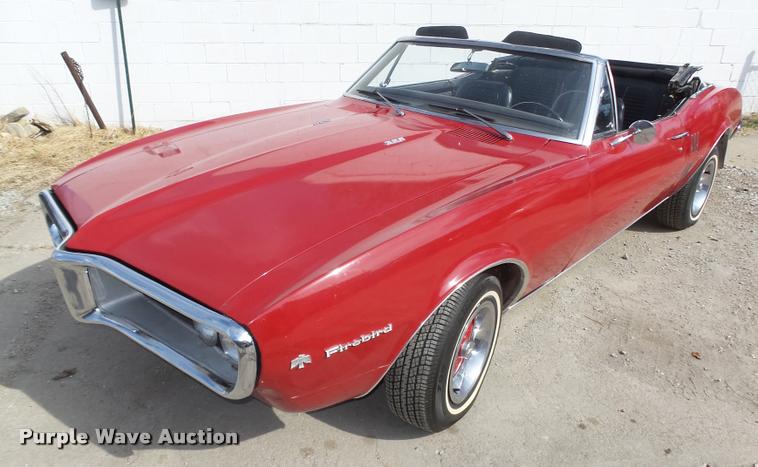 image for item DA0604 1967 Pontiac Firebird convertible