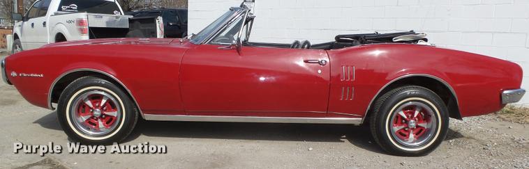image for item DA0604 1967 Pontiac Firebird convertible