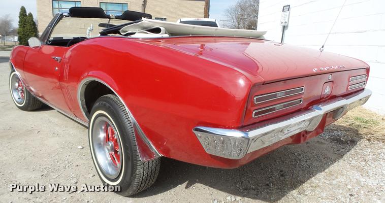 image for item DA0604 1967 Pontiac Firebird convertible