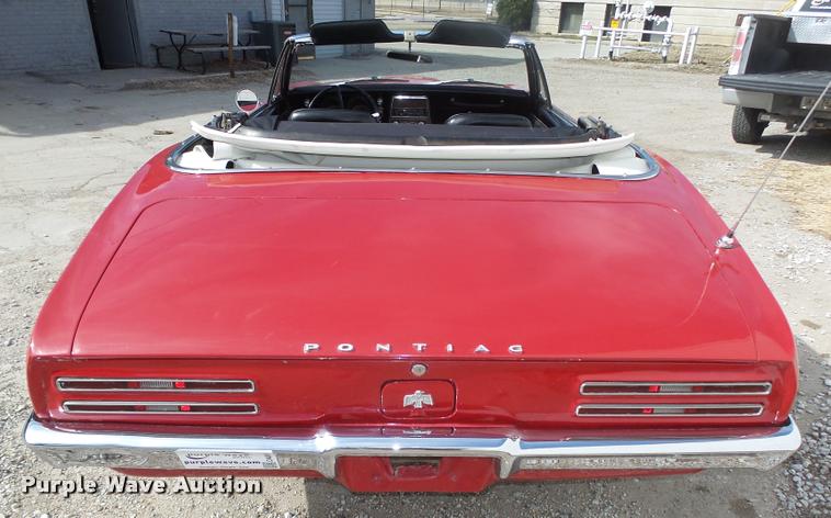 image for item DA0604 1967 Pontiac Firebird convertible