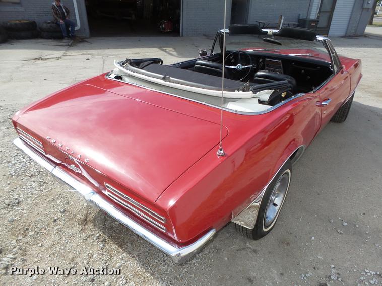 image for item DA0604 1967 Pontiac Firebird convertible
