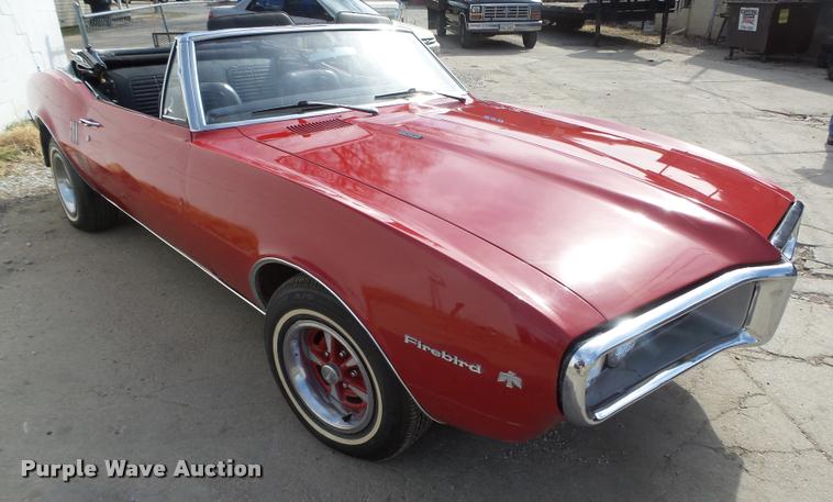 image for item DA0604 1967 Pontiac Firebird convertible
