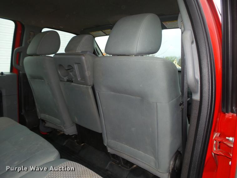 image for item DA0651 2012 Ford F350 Super Duty XL Crew Cab flatbed pickup truck