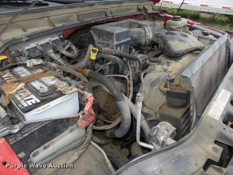 image for item DA0651 2012 Ford F350 Super Duty XL Crew Cab flatbed pickup truck