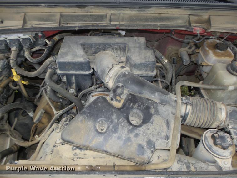 image for item DA0651 2012 Ford F350 Super Duty XL Crew Cab flatbed pickup truck