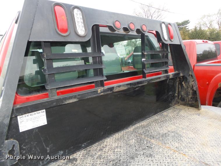 image for item DA0651 2012 Ford F350 Super Duty XL Crew Cab flatbed pickup truck