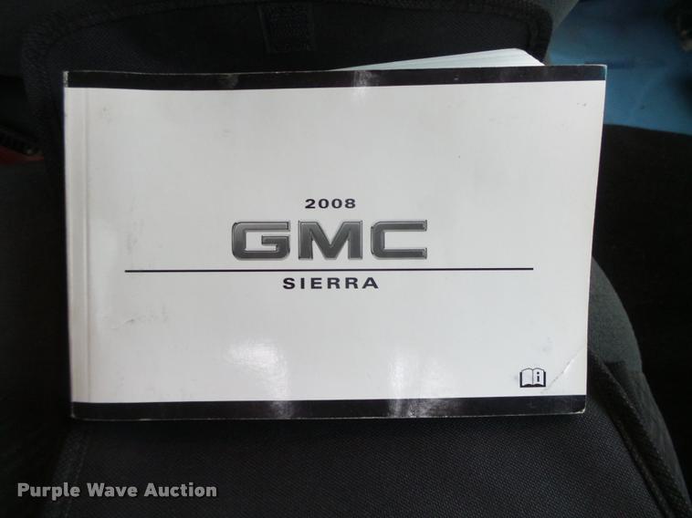 image for item DA0652 2008 GMC Sierra 1500 SLE Crew Cab pickup truck