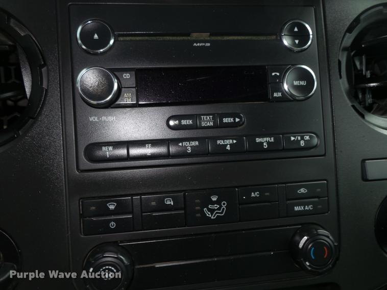 image for item DA0654 2012 Ford F350 Super Duty XL Crew Cab flatbed pickup truck