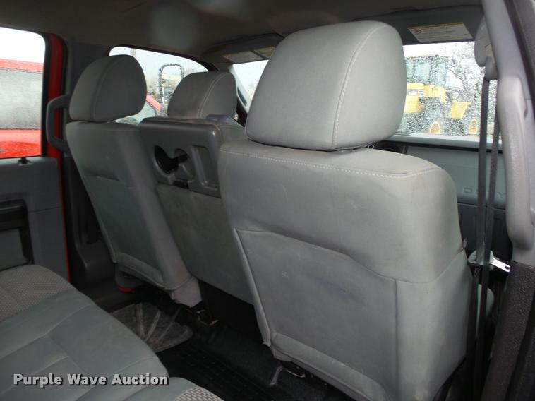 image for item DA0654 2012 Ford F350 Super Duty XL Crew Cab flatbed pickup truck