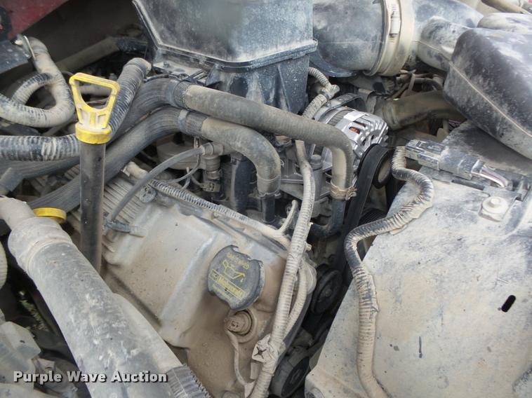 image for item DA0654 2012 Ford F350 Super Duty XL Crew Cab flatbed pickup truck