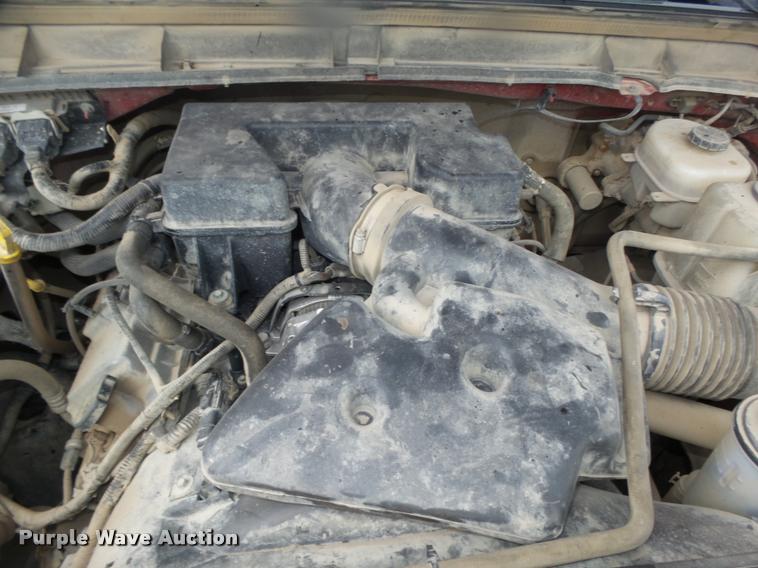 image for item DA0654 2012 Ford F350 Super Duty XL Crew Cab flatbed pickup truck