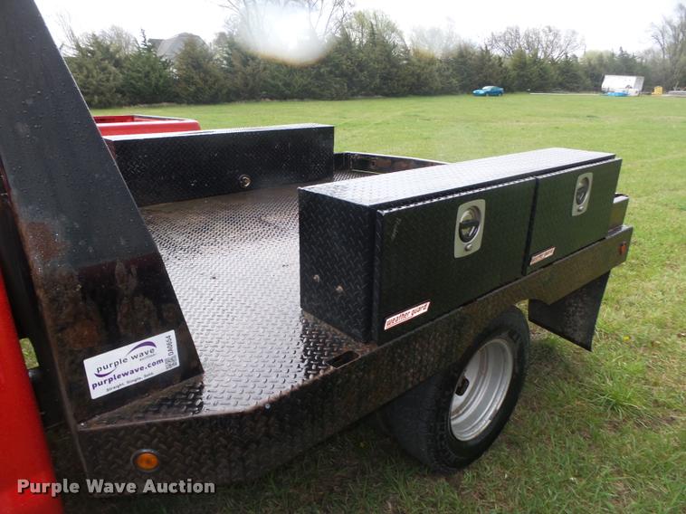 image for item DA0654 2012 Ford F350 Super Duty XL Crew Cab flatbed pickup truck