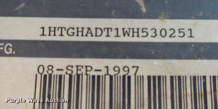 image for item DA2611 1998 International 2654 flatbed truck