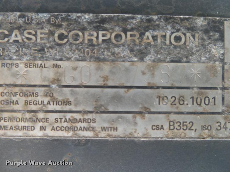 image for item DA2613 1997 Case 570L XT landscape tractor