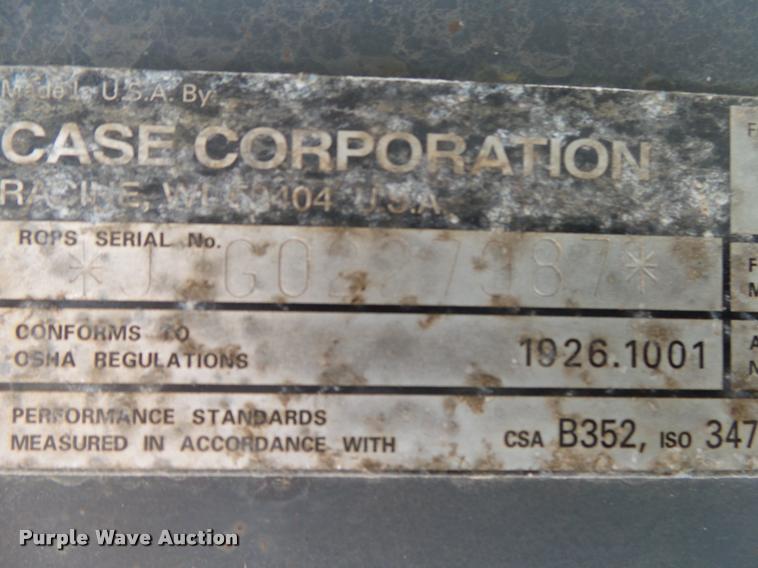 image for item DA2613 1997 Case 570L XT landscape tractor