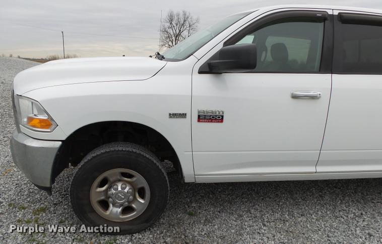 image for item DA2623 2010 Dodge Ram 2500 Crew Cab pickup truck