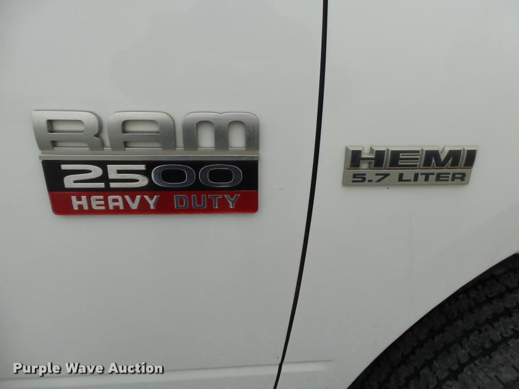 image for item DA2623 2010 Dodge Ram 2500 Crew Cab pickup truck