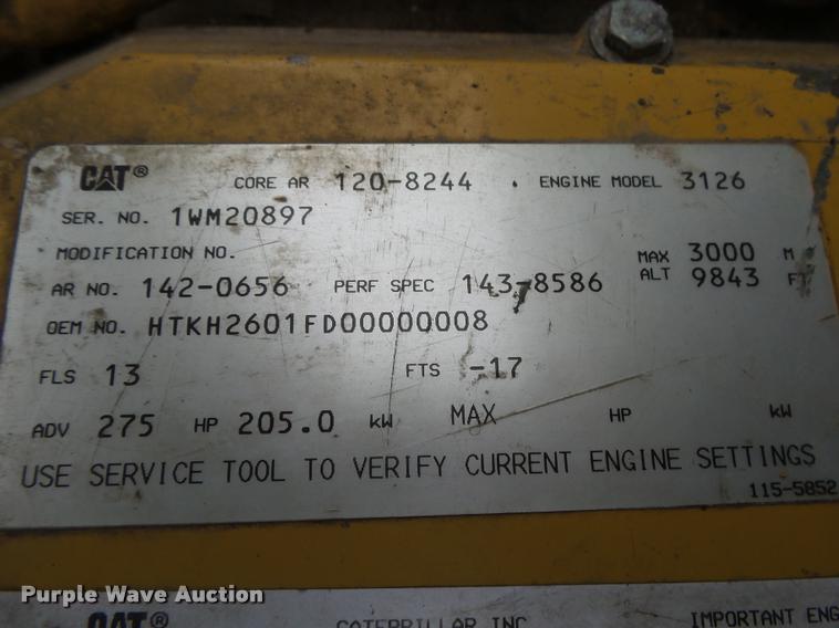 image for item DA2626 1998 Ford LT8513 Louisville 113 truck cab and chassis