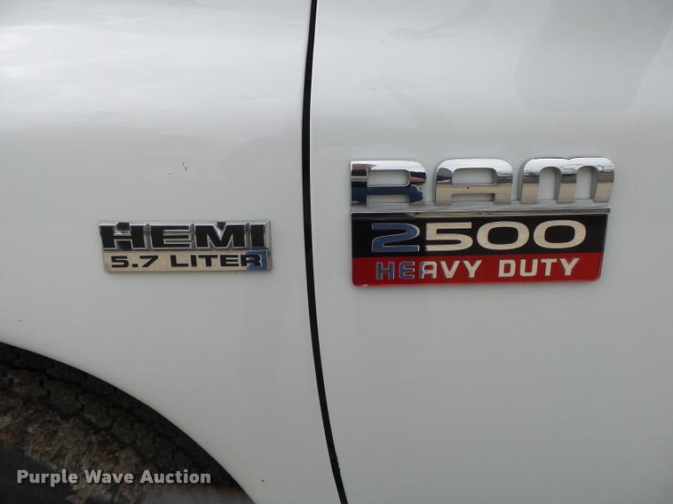 image for item DA2641 2007 Dodge Ram 2500 Quad Cab pickup truck