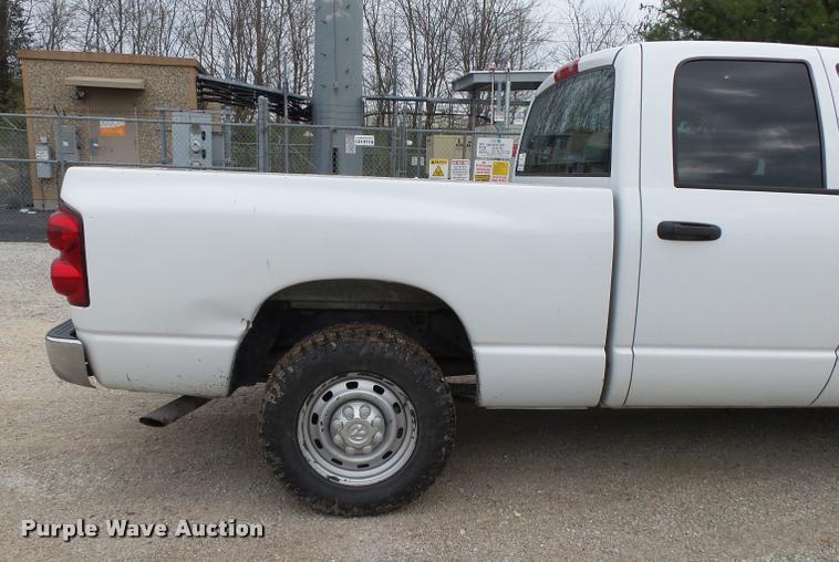 image for item DA2641 2007 Dodge Ram 2500 Quad Cab pickup truck