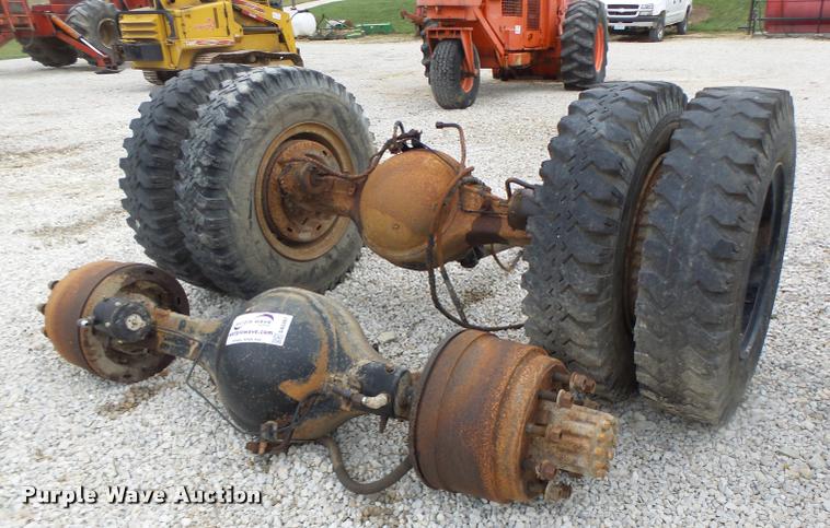 image for item DA3407 (2) axles