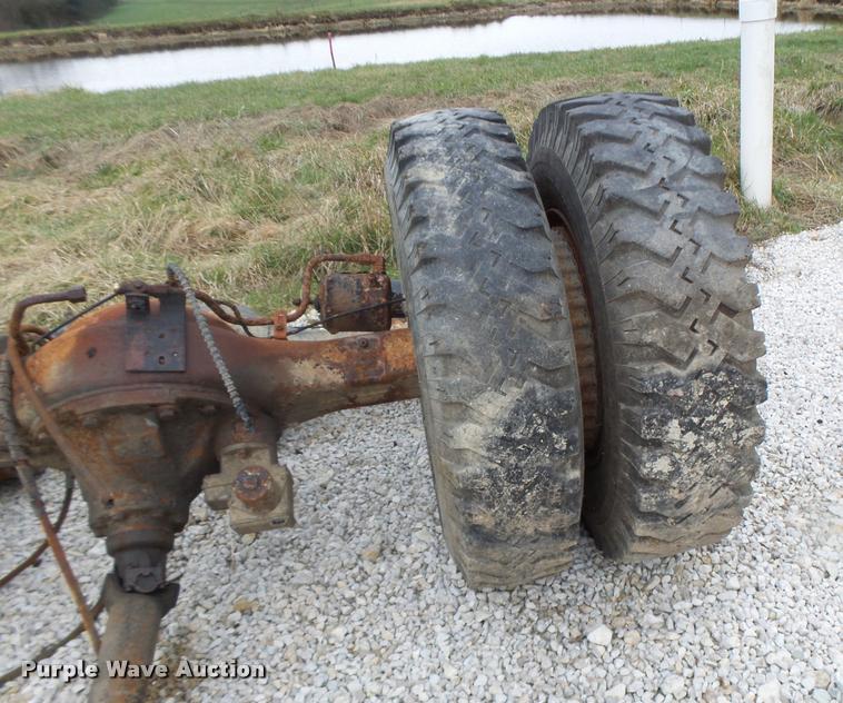 image for item DA3407 (2) axles