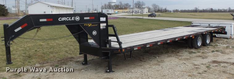 image for item DA3412 2015 Circle M equipment trailer