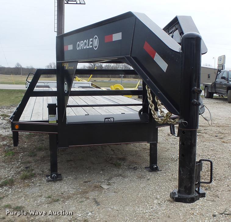 image for item DA3412 2015 Circle M equipment trailer