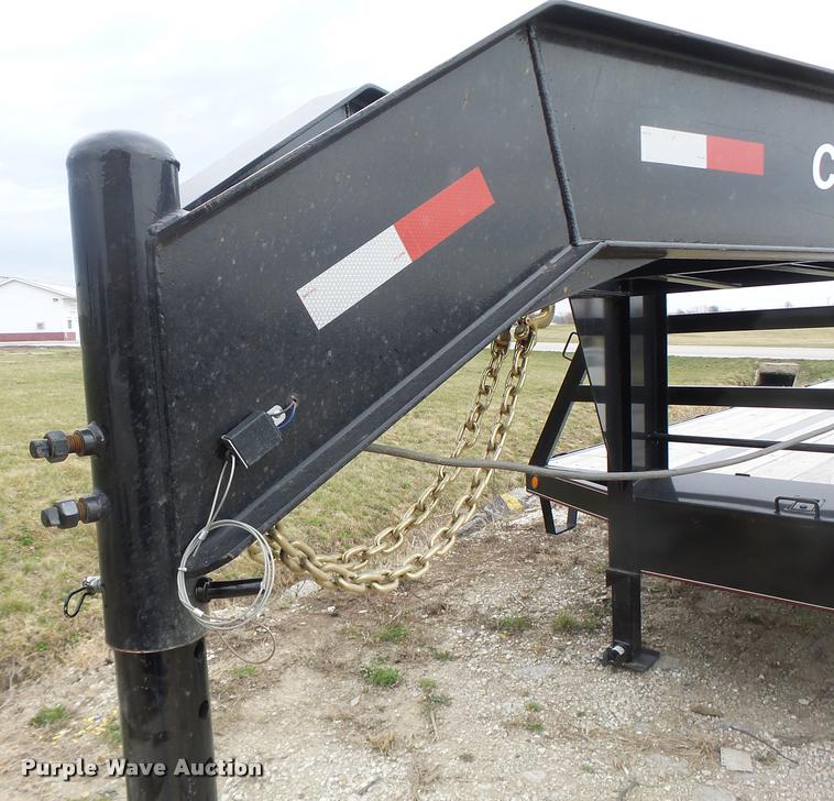 image for item DA3412 2015 Circle M equipment trailer