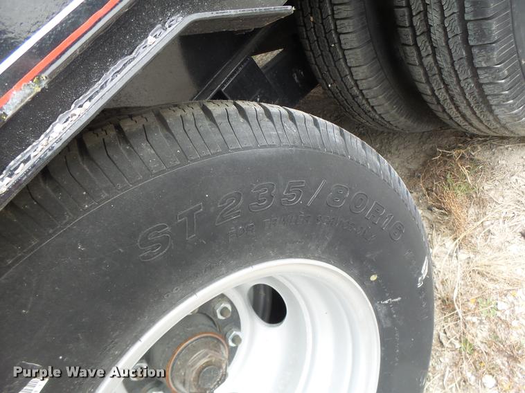 image for item DA3412 2015 Circle M equipment trailer