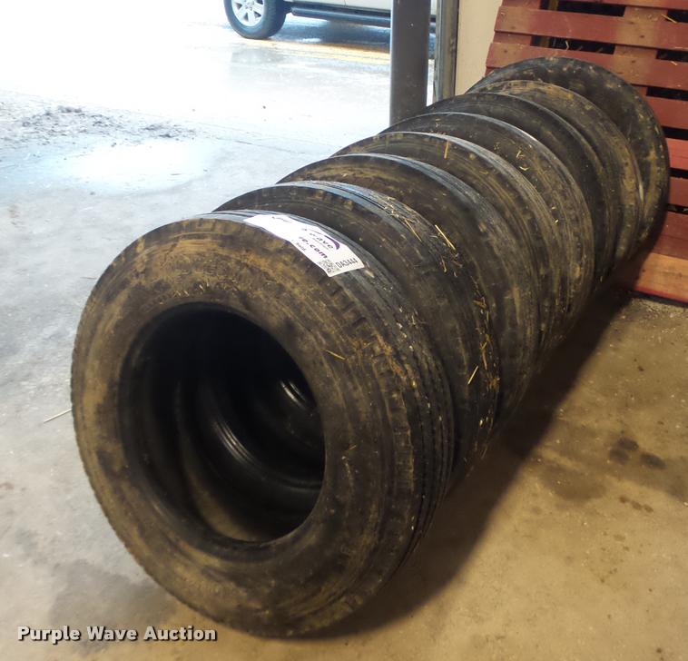 image for item DA3444 (8) 215/75R17.5 tires