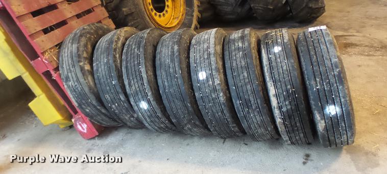 image for item DA3444 (8) 215/75R17.5 tires