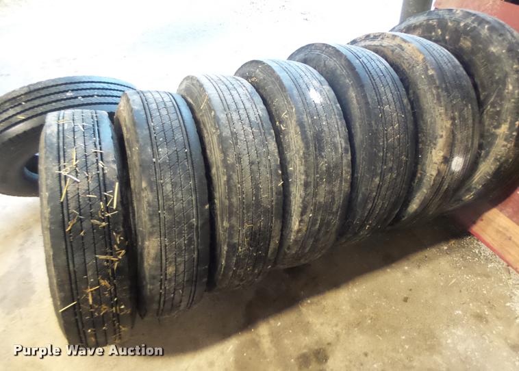 image for item DA3444 (8) 215/75R17.5 tires