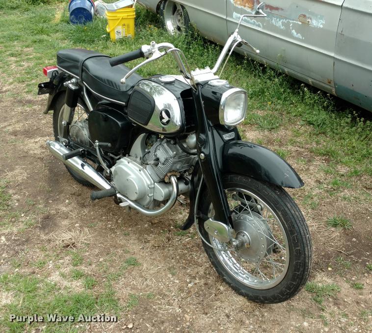 image for item DA5539 1967 Honda 160 motorcycle