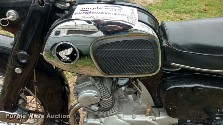image for item DA5539 1967 Honda 160 motorcycle