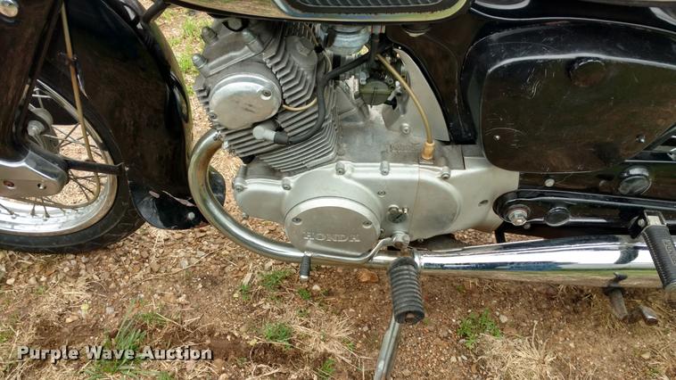 image for item DA5539 1967 Honda 160 motorcycle