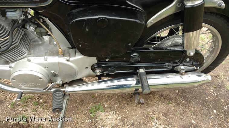image for item DA5539 1967 Honda 160 motorcycle