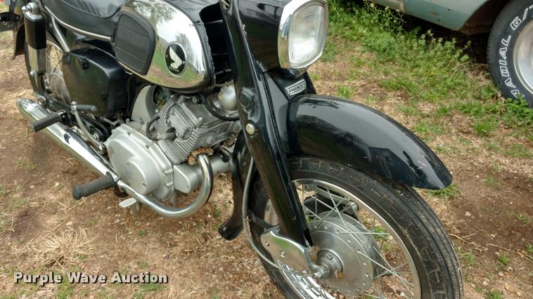 image for item DA5539 1967 Honda 160 motorcycle