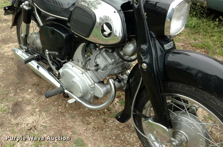 image for item DA5539 1967 Honda 160 motorcycle