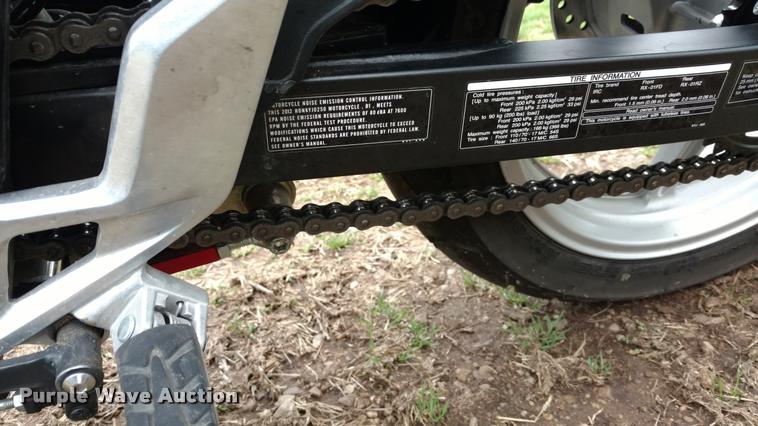 image for item DA5540 2012 Honda CBR250R motorcycle