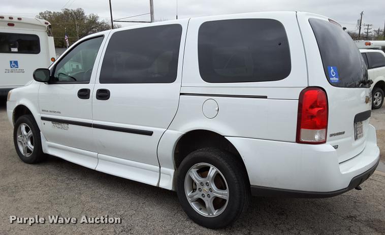 image for item DA6018 2008 Chevrolet Uplander Cargo van