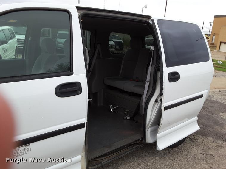 image for item DA6018 2008 Chevrolet Uplander Cargo van