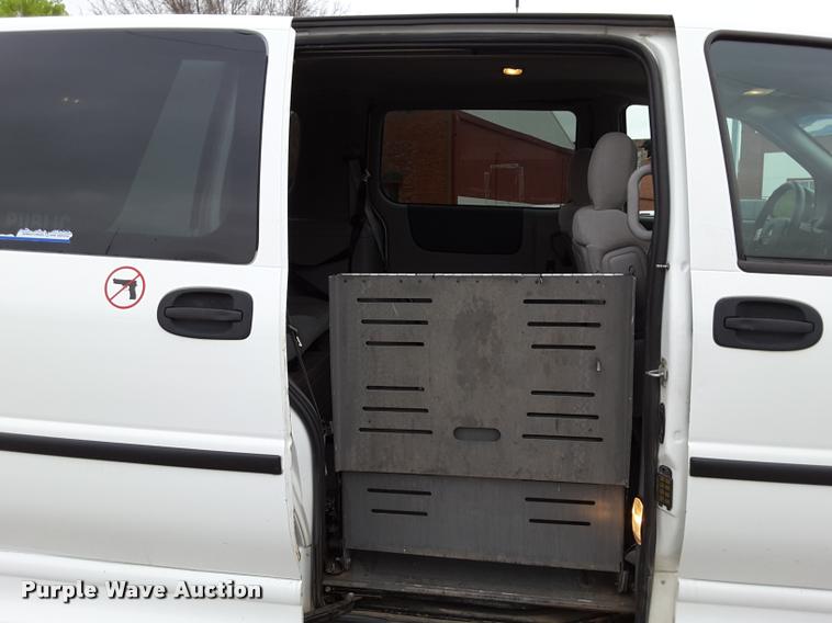 image for item DA6018 2008 Chevrolet Uplander Cargo van