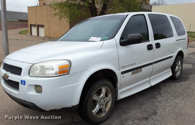 image for item DA6020 2007 Chevrolet Uplander Cargo van