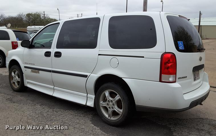 image for item DA6020 2007 Chevrolet Uplander Cargo van