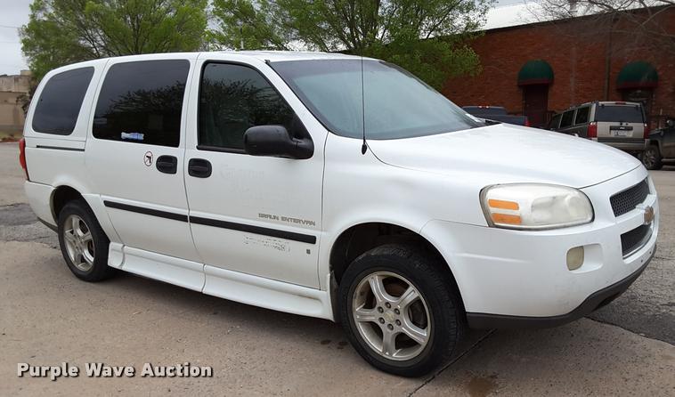 image for item DA6020 2007 Chevrolet Uplander Cargo van