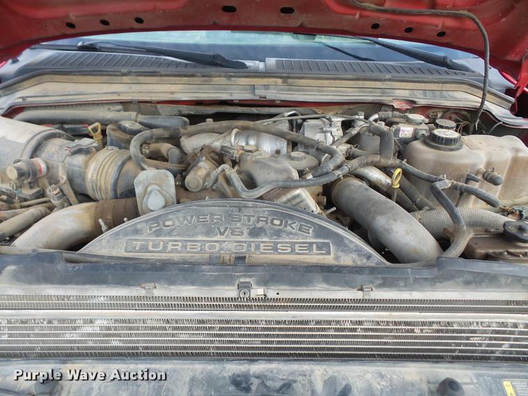 image for item DA8012 2008 Ford F350 Super Duty Crew Cab pickup truck cab and chassis