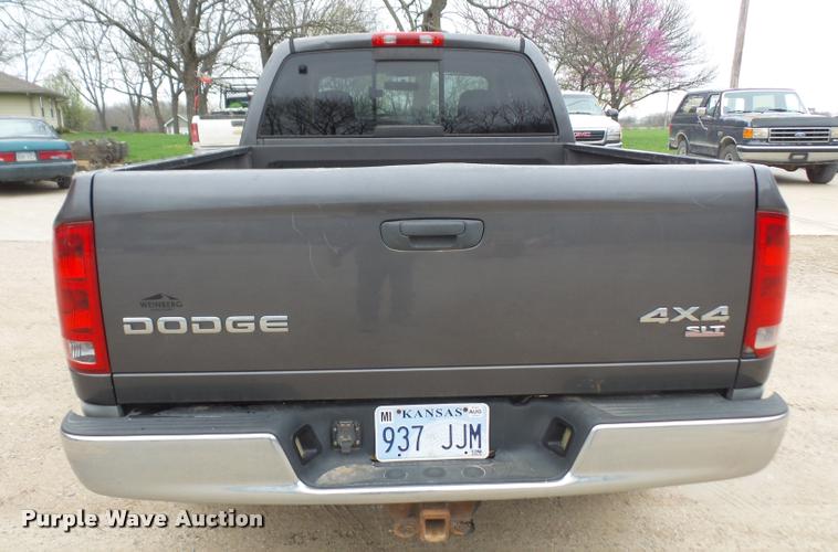 image for item DA8028 2003 Dodge Ram 1500 Quad Cab pickup truck